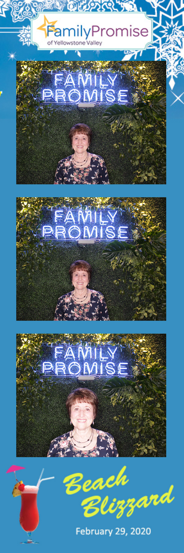Beach Blizzard Party for a Promise- A Toast To 15 Years! | View more photos from the event at gallery.photoboothbillings.com/u/PhotoBoothBillings/Beach-Blizzard-Party-for-a-Promise-A-Toast-To-15-Years